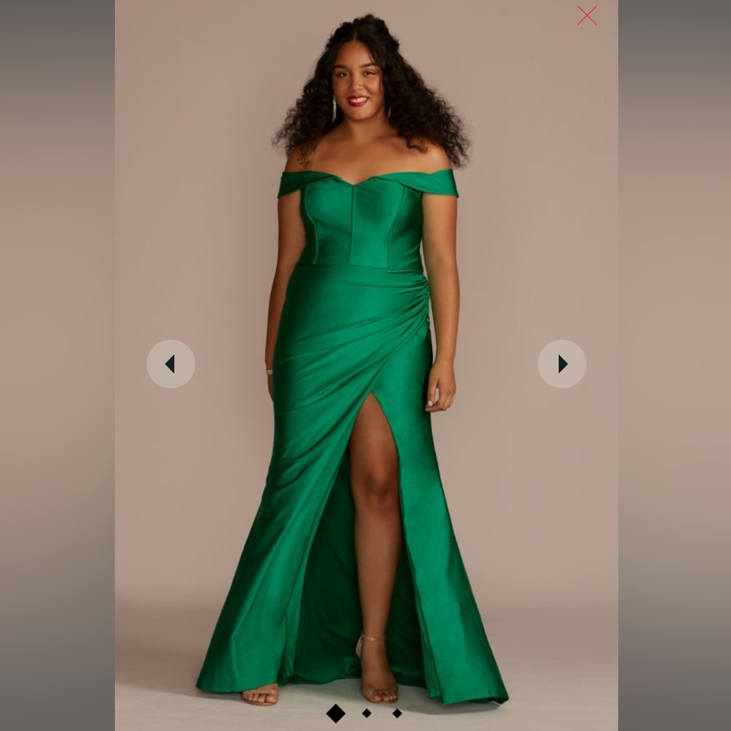 David’s Bridal Nwot Satin Dress